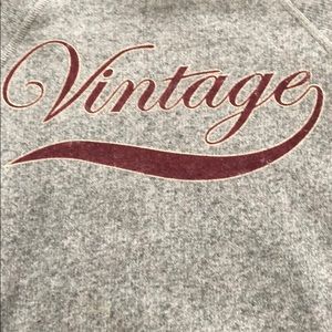 “Vintage” forever 21 grey long sleeve sweater